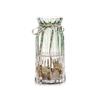 Flower Arrangement Glass Vase, Hotel Bar Home Vase Hand Blown Crystal Vase Dried Flowers Hydroponics Vase 28CM/24CM Heavy Vase Rose vases (Color : Green, Size : 12.512.528CM) view 1