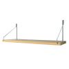 30/40/50cm Floating Shelves Wall Mounted,Rustic Wood Wall Storage Shelves,Fashion Decorative Wall Shelf,for Bathroom, Bedroom, Living Room,Kitchen, Office,Load Capacity 8kg view 1