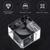 VOSAREA Crystal Ball Base 3cm Glass Stand for Educational Models Clear No Bubbles No Distortions view 3