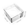 VOSAREA Crystal Ball Base 3cm Glass Stand for Educational Models Clear No Bubbles No Distortions view 4