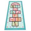 Hopscotch Rug 63x31, Hop and Count Game Rug with Colorful Alphabet and Animals Design Anti-Slip Kids Play Mat, Soft Floor Area Rug & Carpet Playroom Bedroom Living Room view 1