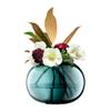 LSA Epoque Vase H18cm Peacock/Lustre| 1 Unit | Mouthblown & Handmade Glass | EQ15 view 1