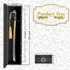 Resafy Champagne Saber with Golden Handle Champagne Wine Opener With Wooden Gift Case view 4