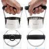 HULISEN Donut Cutter & 3.5 inch Biscuit Cutter (Set of 2), with Soft Grip Handle, Bonus 2 Pcs Small Cookies Cutter - Stainless Steel Professional Baking Dough Tool Set, Gift Package view 3