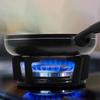 OSALADI Wok Stand Wok Cast Iron Gas Stove Rack with Five Foot Non-slip and time saving for Home Kitchen Gas Stove Cooktop Accessories (Black) view 4