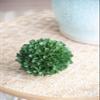 A&B Home Set of 5 Artificial Boxwood Balls Artificial Plants Indoor Outdoor Artificial Greenery Faux Green Moss Balls Topiary Ball Front Porch Decor Decorative Balls for Bowls Table Centerpiece 4" view 3