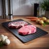 Cabilock Quick Defrosting Tray Aluminum Thawing Pad for Safe Fast Meat Thawing Kitchen Tool No Electricity Required Food Naturally for Home Cooking view 2