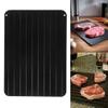 Cabilock Quick Defrosting Tray Aluminum Thawing Pad for Safe Fast Meat Thawing Kitchen Tool No Electricity Required Food Naturally for Home Cooking view 4