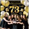 73rd Happy Birthday Banner - Decorations for Men's Birthday Party view 3