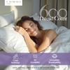 Carressa Linen California King Egyptian Cotton Sheet Sets - 600 Thread Count Cal King Cotton Sheet Set (4 PC, Sky Blue), Extra Soft, Cooling, 16" Deep Pocket Sateen Weave Luxury Hotel Bed Sheets Set view 2