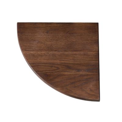 FUFU Round Hanging Wall Mounted Floating Shelves Storage Display Racks Bedroom Home Dcor3 Size (Size : 400 * 400 * 17mm)