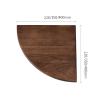FUFU Round Hanging Wall Mounted Floating Shelves Storage Display Racks Bedroom Home Dcor3 Size (Size : 400 * 400 * 17mm) view 2
