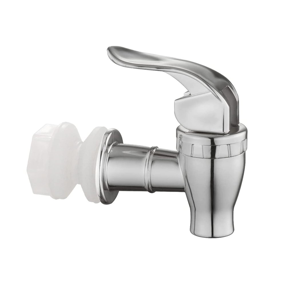 Push Style Faucet for Beverage Dispenser Replacement Spigot,Lever Pour Spout for Beverage Dispenser