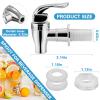 Push Style Faucet for Beverage Dispenser Replacement Spigot,Lever Pour Spout for Beverage Dispenser view 2
