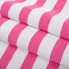 Arkwright Cali Cabana Stripe Beach Towel - Pack of 4, Soft Quick Dry 100% Cotton Terry Towels Set for Pool, Swim, and Hot Tub, 30 x 60 in, Pink view 2