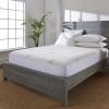 California King Mattress Protector by PURE BAMBOO, Waterproof - Viscose Derived from Bamboo, Breathable, Noiseless Mattress Cover Protects Against Moisture, Spills, Stains (California King) view 1