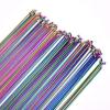 TYXTYX Bicycle Spokes 36pcs 14G 2mm Steel 257/259/261/263/271/273/291/293mm Colorful (Size : 263mm) view 4