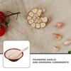 DOITOOL Ceramic Grinding Bowl with Pestle for Kitchen Use Traditional 4.13 Inch Spice and Garlic Grinder Bowl for Baby Food and Condiment Preparation view 2