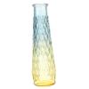 1pc Glass Vase Decorative Flower Bottle Geometric Sculpture Design for Home Garden Dec view 1