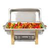 9L 8QT Stainless Steel Chafing Dish Set, Upthehill Rectangular Buffet Trays Chafer with Warmer and Lid or Buffet/Weddings/Parties/Banquets/Catering Events view 1