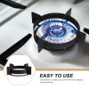 SOLUSTRE 26CM Wok Ring Cast Iron Work Rack Electric Stove Burners Pot Holder Stove Trivets Windproof Windscreen Cooktop Range Pan Pot Holder Stand Ring HolderCookware Ring Wok Accessories view 4