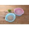 Plastic Garden Sieve for Garden Sieve Beach Sand Sifter Dirt Sifter Sowing Tools Dispenser Gold Panning Equipment (Pink) view 2
