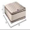 DS USA Coil Comfort PillowTop 2-Sided Mattress Only with Mattress Cover Protector Included - Spinal Support, Fully Assembled, Orthopedic, Longlasting Comfort (Queen 60"x80"x11") view 2