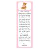 30 bookmarks pink bear baby shower favors personalized view 1