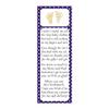 30 bookmarks gold navy blue footprints baby shower favors personalized view 1