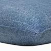 Pillow Perfect Tory Solid Indoor/Outdoor Lumbar Pillow Plush Fill, Weather and Fade Resistant, Lumbar - 11.5" x 18.5",, Blue, 2 Count view 3