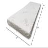 Foamma 5 Inch High Density Foam Mattress for Rollaway Bed/Folding Guest Bed, Washable Organic Cotton Cover, Frame not Included, Cot Size (5" x 31" x 75") view 2