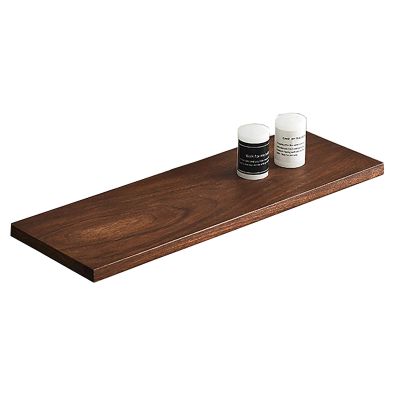 Easy to Install Floating Wooden Wall Shelf, Oak Solid Wood Wall Shelf,Modern Decorative Display Shelves, Load Capacity 15kg,for Bathroom, Bedroom, Living Room,Kitchen,40/60cm