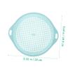 Plastic Garden Sieve for Garden Sieve Beach Sand Sifter Dirt Sifter Sowing Tools Dispenser Gold Panning Equipment (Blue) view 2