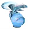 Ebros Guardian Sentries of The Galaxy Orbital Planet Dragon Figurine Mythical Fantasy Celestial Solar System Dragons Sculpture (Mercury Terrestrial Blue Drake) view 4