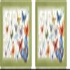 Achim Home Furnishings Butterflies Anti Fatigue Mat, 18" x 30" (Pack of 2) view 1