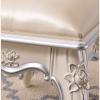 Dressing Table Stool Padded Stool, Soft Vanity Stool Makeup Seat, Baroque Piano Chair with ABS Plastic Steel Legs, for Bedroom Living Room, Sitting Height 31cm/12.2inch view 3