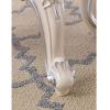 Dressing Table Stool Padded Stool, Soft Vanity Stool Makeup Seat, Baroque Piano Chair with ABS Plastic Steel Legs, for Bedroom Living Room, Sitting Height 31cm/12.2inch view 4