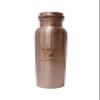 Gavya International Copper Plain Water Bottle for Drinking Water 34 Oz Stay Hydrated and Enjoy Ayurvedic Benefits Leak-Proof, Temperature Retention, Eco-Friendly Design 1 Litre view 2
