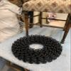 Galaxy Supply Inc. Zig Zag- Springs 8 Gauge 21inch x 4 pcs,Plus Special Package 10 pcs 7 Holes Clip +20 pcs Stay Wire Clips + 10 feet of Springing Wire for All Upholstery Use,Black view 4
