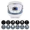 Yum Asia Panda Mini Rice Cooker With Ninja Ceramic Bowl and Advanced Fuzzy Logic (3.5 cup, 0.63 litre) 4 Rice Cooking Functions, 4 Multicooker functions, Digital LED display - 120V view 2
