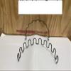 Galaxy Supply Inc. Zig Zag- Springs 8 Gauge 17inch x 2 pcs,Plus Special Package 5 pcs 7 Holes Clip +10 pcs Stay Wire Clips + 5 feet of Springing Wire for All Upholstery Use,Black view 2