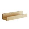 40/60cm Floating Shelves Wall Mounted,Modern Decorative Wood Wall Shelves,Floating Shelves U-Shaped,10kg Weight Capability,for Bedroom Living Room Home Furniture Office Decor view 1