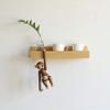 40/60cm Floating Shelves Wall Mounted,Modern Decorative Wood Wall Shelves,Floating Shelves U-Shaped,10kg Weight Capability,for Bedroom Living Room Home Furniture Office Decor view 2