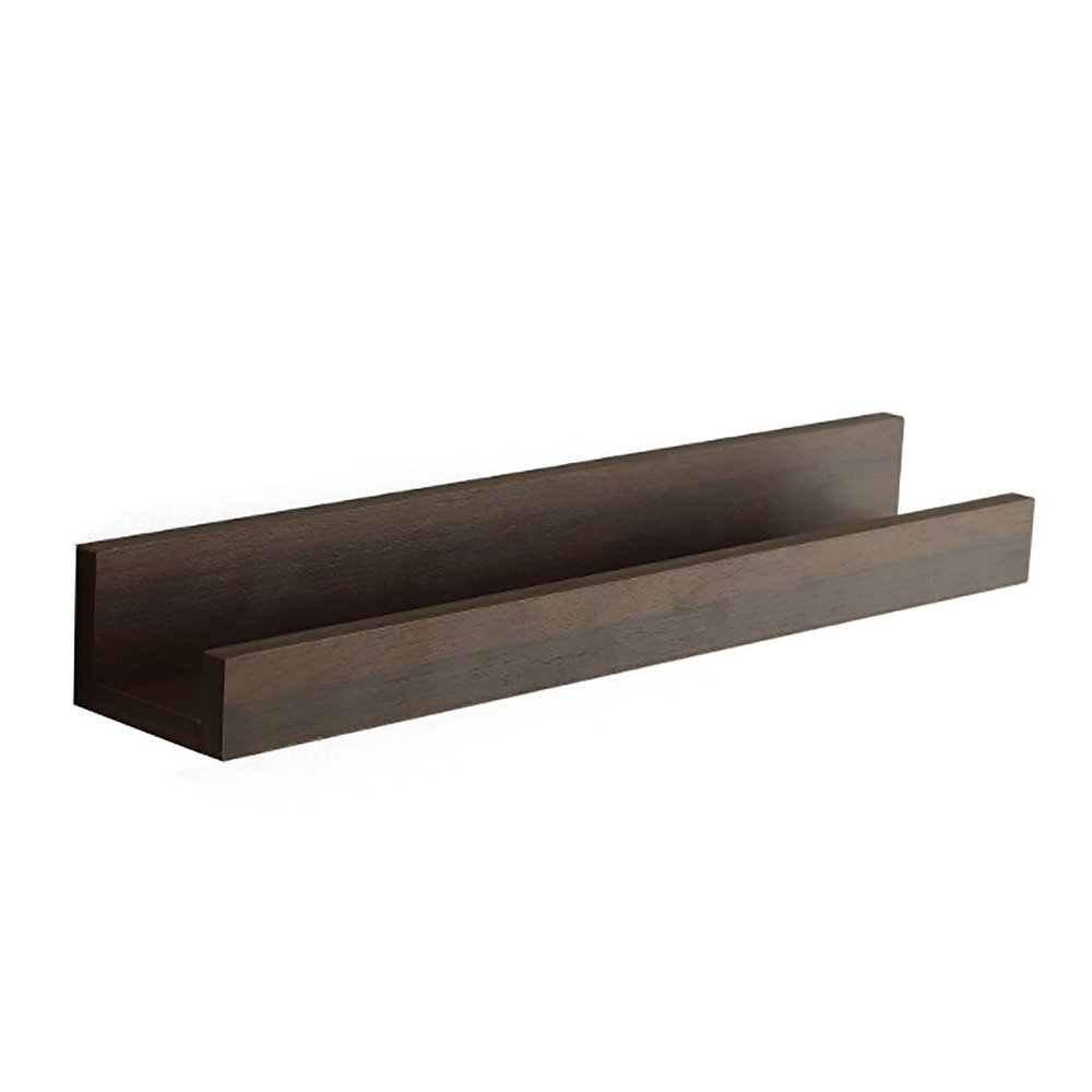 40/60cm Floating Shelves Wall Mounted,Modern Decorative Wood Wall Shelves,Floating Shelves U-Shaped,10kg Weight Capability,for Bedroom Living Room Home Furniture Office Decor