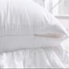 2-Pack Luxury Lace White Euro Shams Throw Pillow Covers Cushion Cases with Ruffles Cotton 26"X26" Zipper Closure Elegant view 4