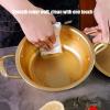 AIZYR Korean Noodle Ramen Pot - Small Stockpots Pasta Pots Instant Noodles Pot with Lid for Home and Outdoor view 3
