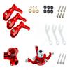 MICROHELI CNC Aluminum Triple Blade Conversion Set (RED)(for MH-120S101T Series) view 1