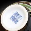 LKXHarleya Chinese Style Bean Green Glaze Porcelain Vase, Jingdezhen Ceramic Flower Vase, Arrangement Crafts Office Home Decor, W view 3