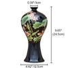 LKXHarleya from Jingdezhen Chinese Style Ceramic Flower Vase, Black Gold Glaze Porcelain Vase Arrangement Crafts Living Room Decoration, F view 2