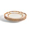 Two's Company Set of 4 Bamboo Touch Dinner Plate view 2